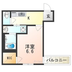 杉本町駅 徒歩3分 3階の物件間取画像